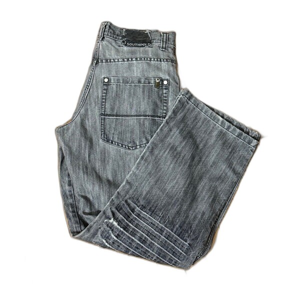 SouthPole Distressed Jeans 4180 Gray Size 30 - Picture 2 of 9
